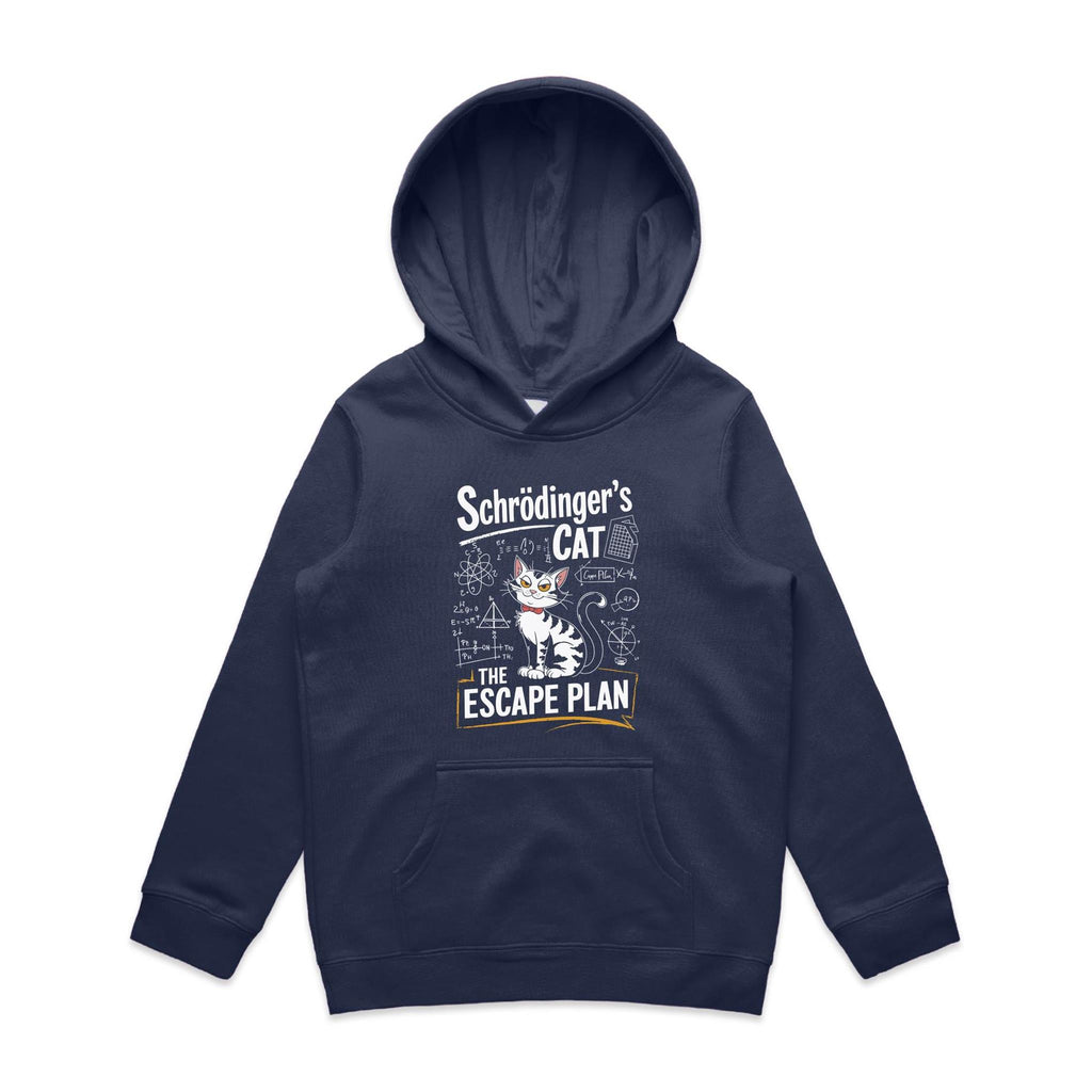 Schrodinger's Cat The Escape Plan Kids AS Colour Hoodie