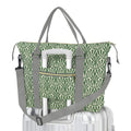 Green Pattern Duffle Bag-Simple (Model 1715) One Size Duffle Bag-Simple (1715)