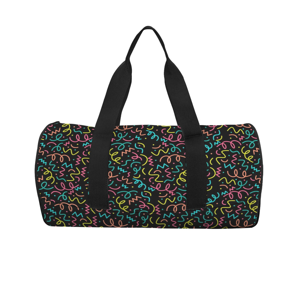 Squiggle Time Duffle Bag Duffle Bag Printed Offshore