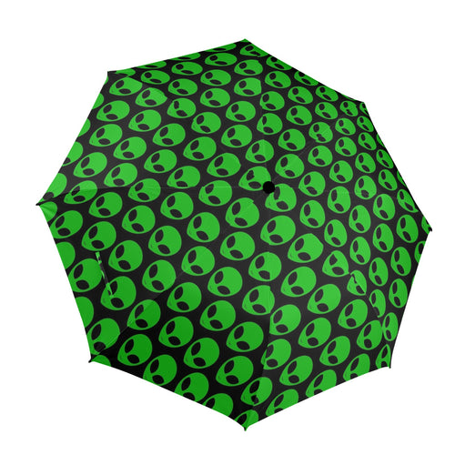 Aliens - Semi-Automatic Foldable Umbrella (Model U12) One Size Semi-Automatic Foldable Umbrella (U12)