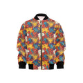 Comic Book Explosions Kids Bomber Jacket