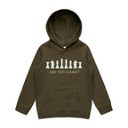 Are You Game, Chess - Kids Hoodie Army Kids Hoodie Printed In Australia