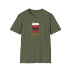 I'm Dreaming Of A Flat White Christmas - Unisex Softstyle T-Shirt