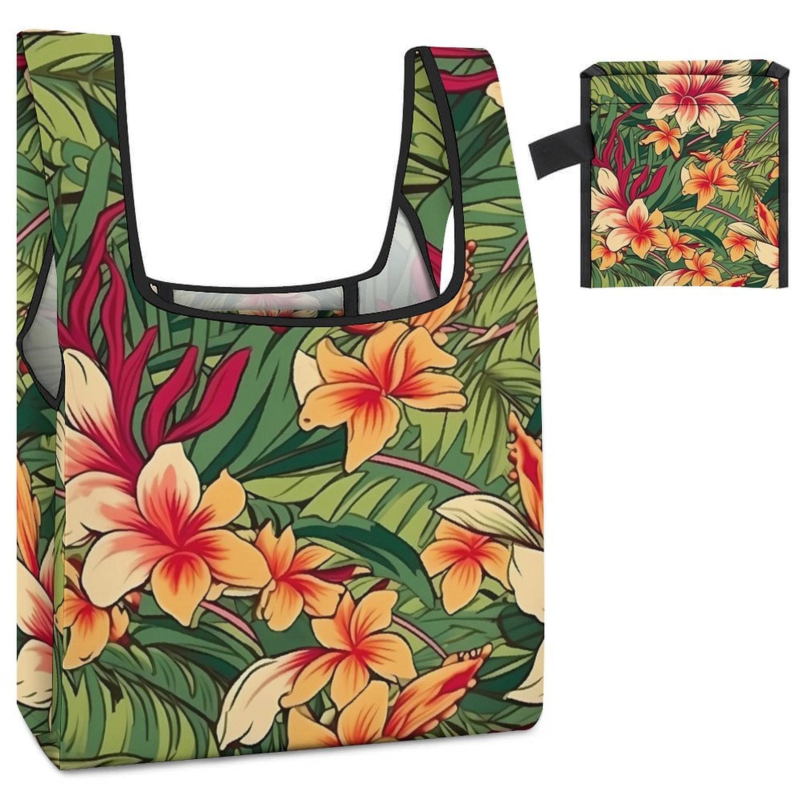 Vintage Floral - Collapsible Shopping Bag