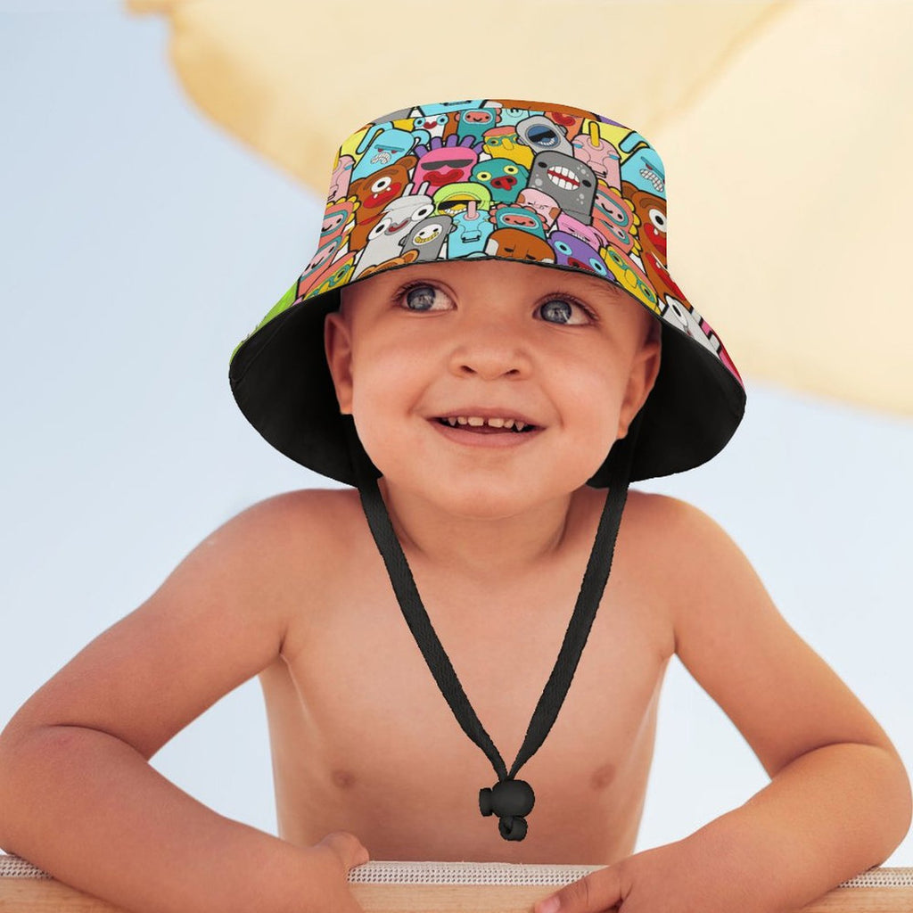 Crazy Characters - Kids Bucket Hat