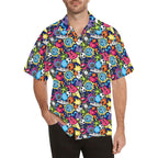 Sticker Music - Mens Hawaiian Shirt