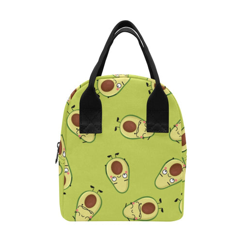 Avocado Characters - Zipper Lunch Bag One Size Zipper Lunch Bag Printed Offshore