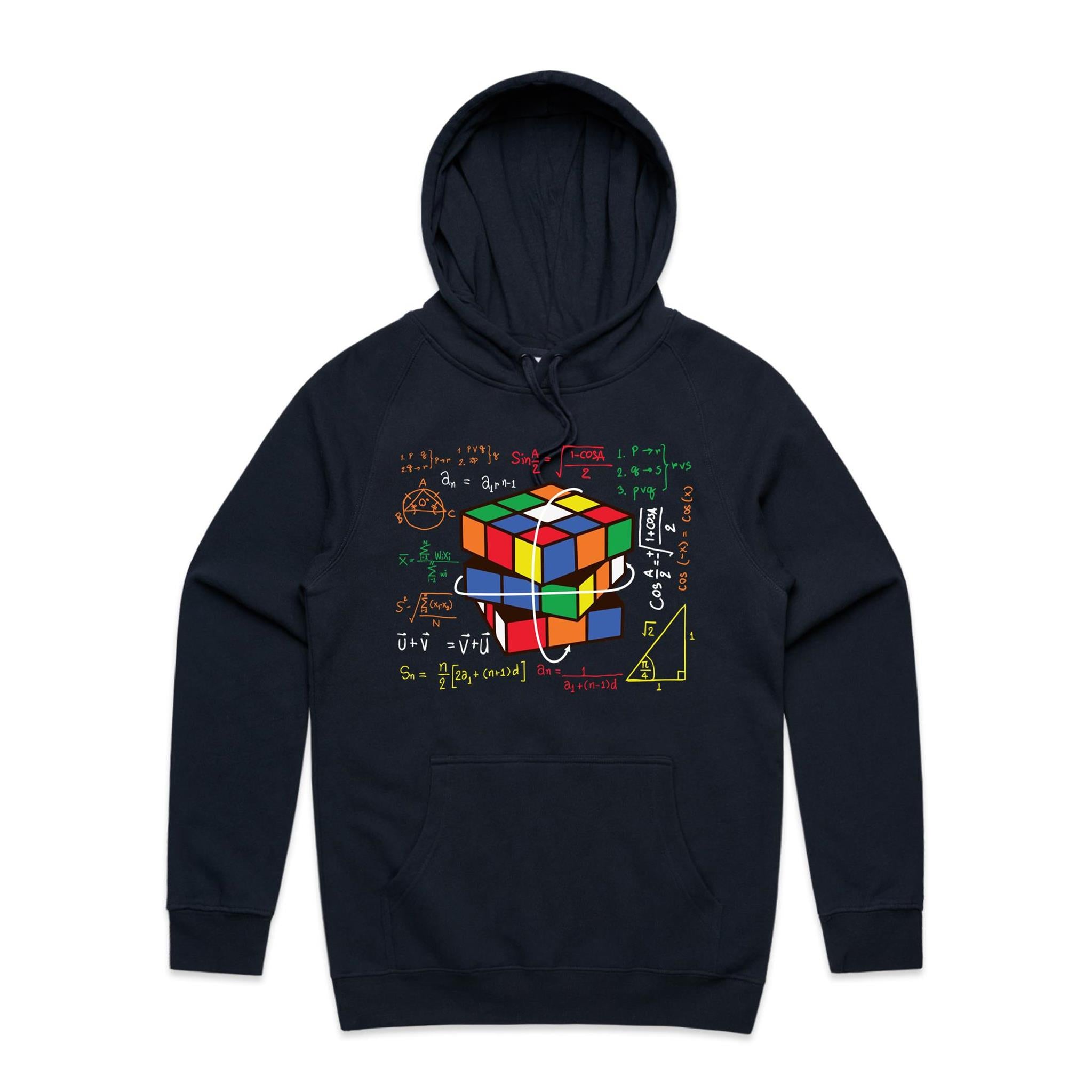 Game Cube Equations Men's AS Colour Hoodie