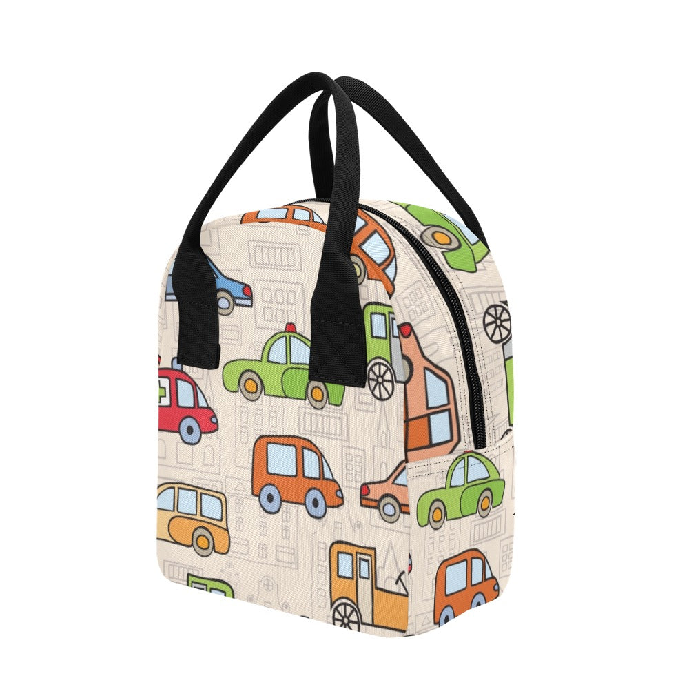 Kids Cars - Zipper Lunch Bag Zipper Lunch Bag Printed Offshore