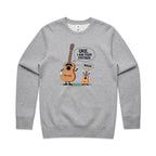 Uke, I Am Your Father, Guitar Ukulele - AS Colour Sweatshirt