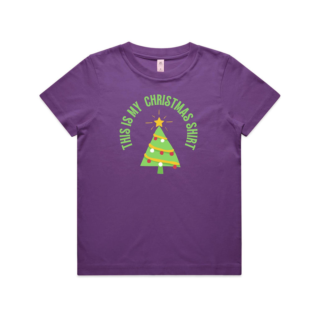 This Is My Christmas Shirt - Kids Youth T-shirt