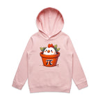 Chicken Pot Pi, Maths - Kids Hoodie Pink Kids Hoodie Printed In Australia