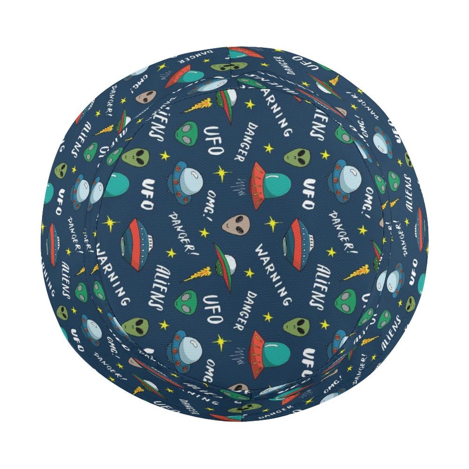 UFO's And Aliens - Kids Bucket Hat Kids Bucket Hat Printed Offshore Sci Fi