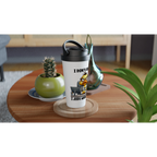 I Don't Know, I Just Work Here, Duck - White 15oz Stainless Steel Travel Mug Travel Mug animal Globally Fulfilled Work