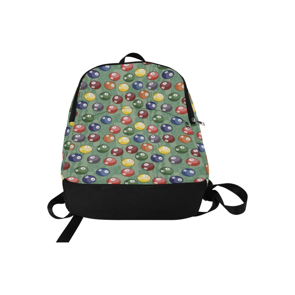 Pool Balls - Fabric Backpack