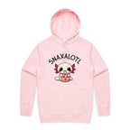 Snaxalotl, Axolotl Pizza - Mens Hoodie
