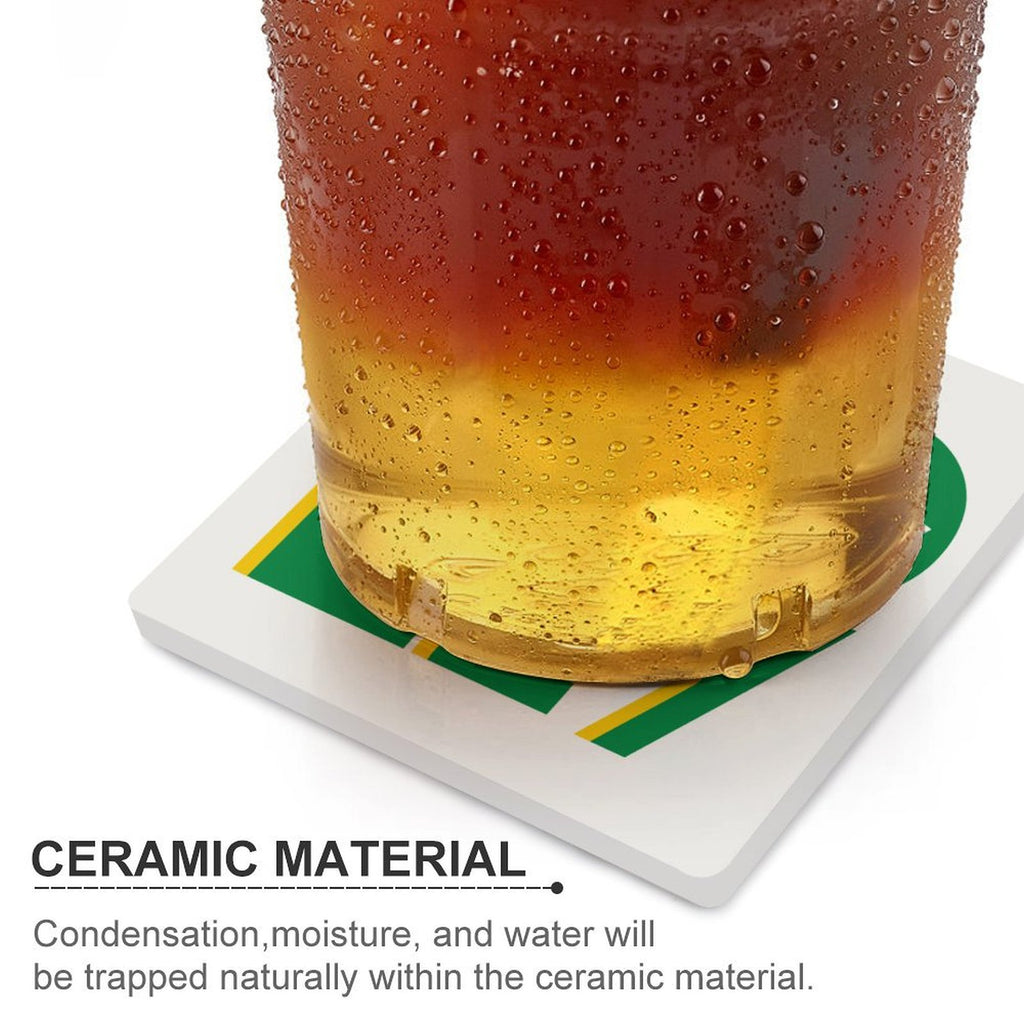 Sydney - Ceramic Coasters (Square) Ceramic Coasters Printed Offshore