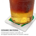 Sydney - Ceramic Coasters (Square) Ceramic Coasters Printed Offshore