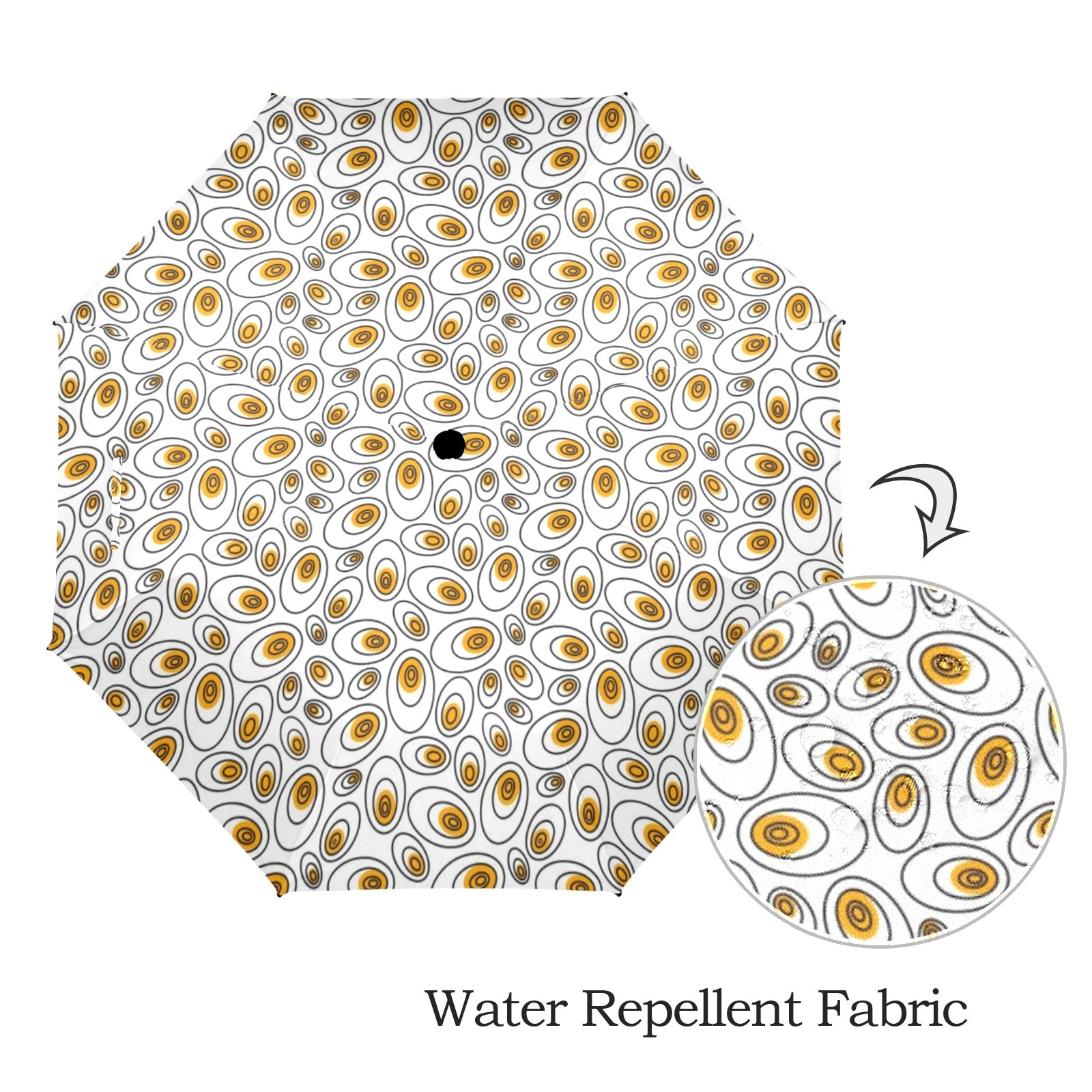 Eggs Abstract - Semi-Automatic Foldable Umbrella (Model U12) Semi-Automatic Foldable Umbrella (U12)