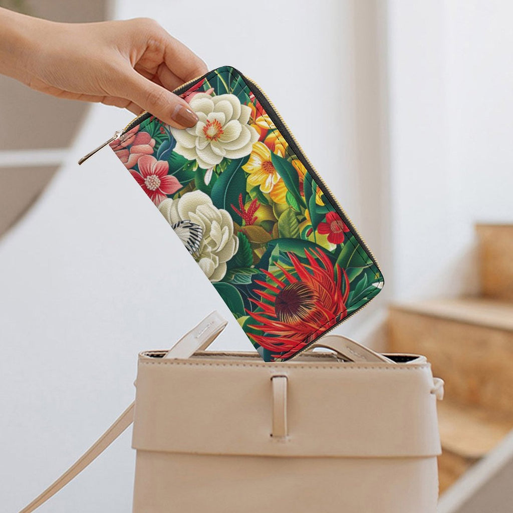 Bright Australian Flowers -  PU Leather Wallet