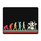 Evolution Of A Drummer Leather Mouse Pad Leather Mouse Pad Music Printed Offshore