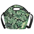 Jungle Leaves - Neoprene Lunch Bag/Large (Model 1669) One Size Neoprene Lunch Bag Plants Printed Offshore