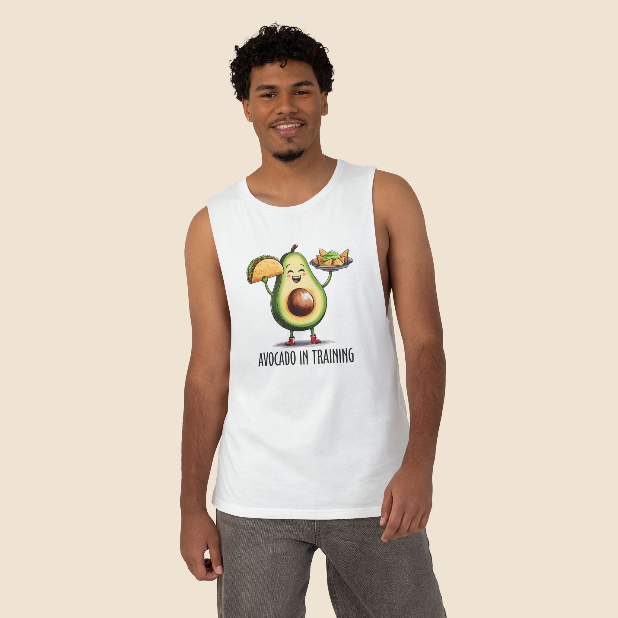 Avocado In Training - Unisex Barnard Tank