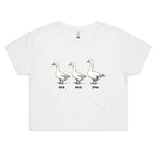 Duck Duck Goose Women's AS Colour Crop Tee