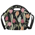Tulips - Neoprene Lunch Bag One Size Neoprene Lunch Bag Printed Offshore