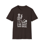 Skeleton, I've Got Your Back - Unisex Softstyle T-Shirt