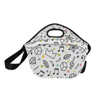 Music Time Neoprene Lunch Bag Neoprene Lunch Bag Music Printed Offshore