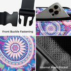 Purple Paisley - Belt Bag