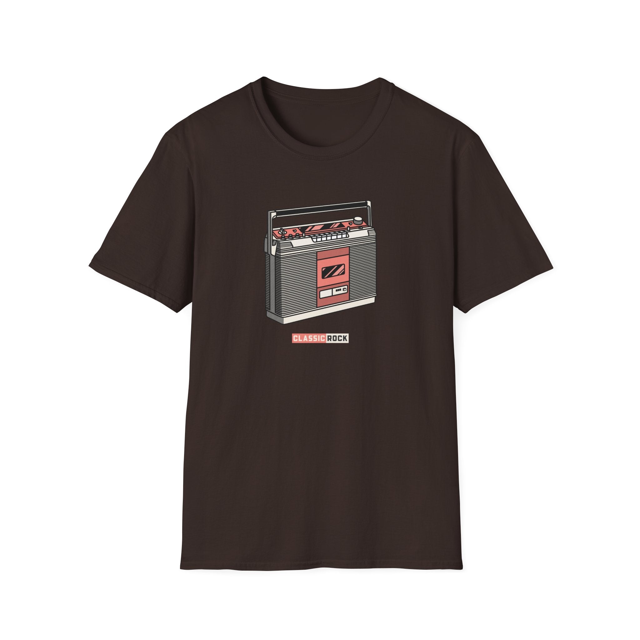 Classic Rock, Cassette Player - Unisex Softstyle T-Shirt