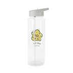 Personalised - Cell-fie, Selfie Cell - Clear Tritan Water Bottle
