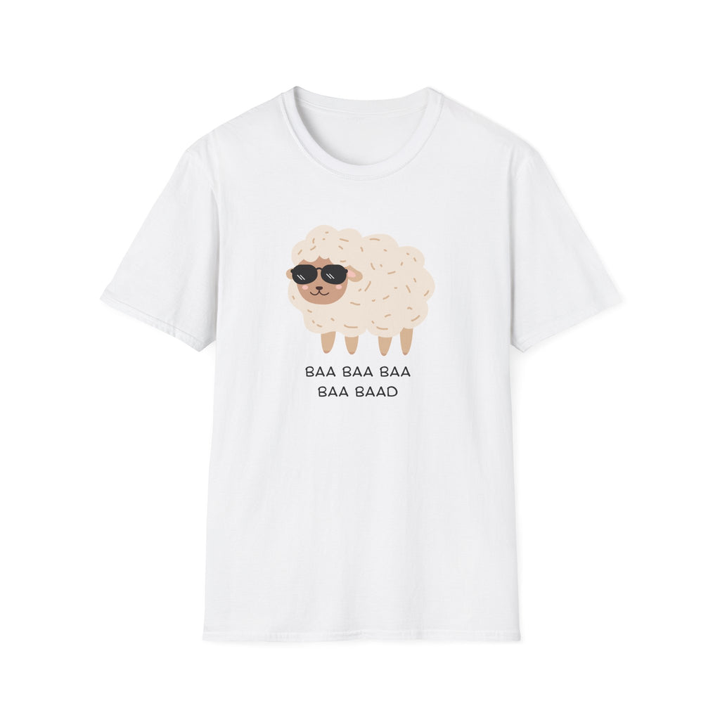 Sheep, Baa Baa Baa Baa Baad - Unisex Softstyle T-Shirt