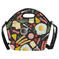 Breakfast Food - Neoprene Lunch Bag One Size Neoprene Lunch Bag Printed Offshore