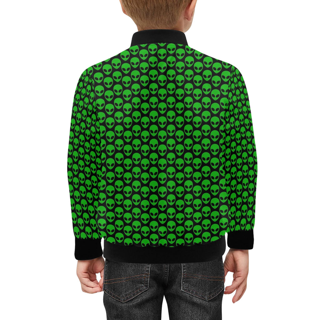 Aliens Kids Bomber Jacket Kids Bomber Jacket Printed Offshore Sci Fi