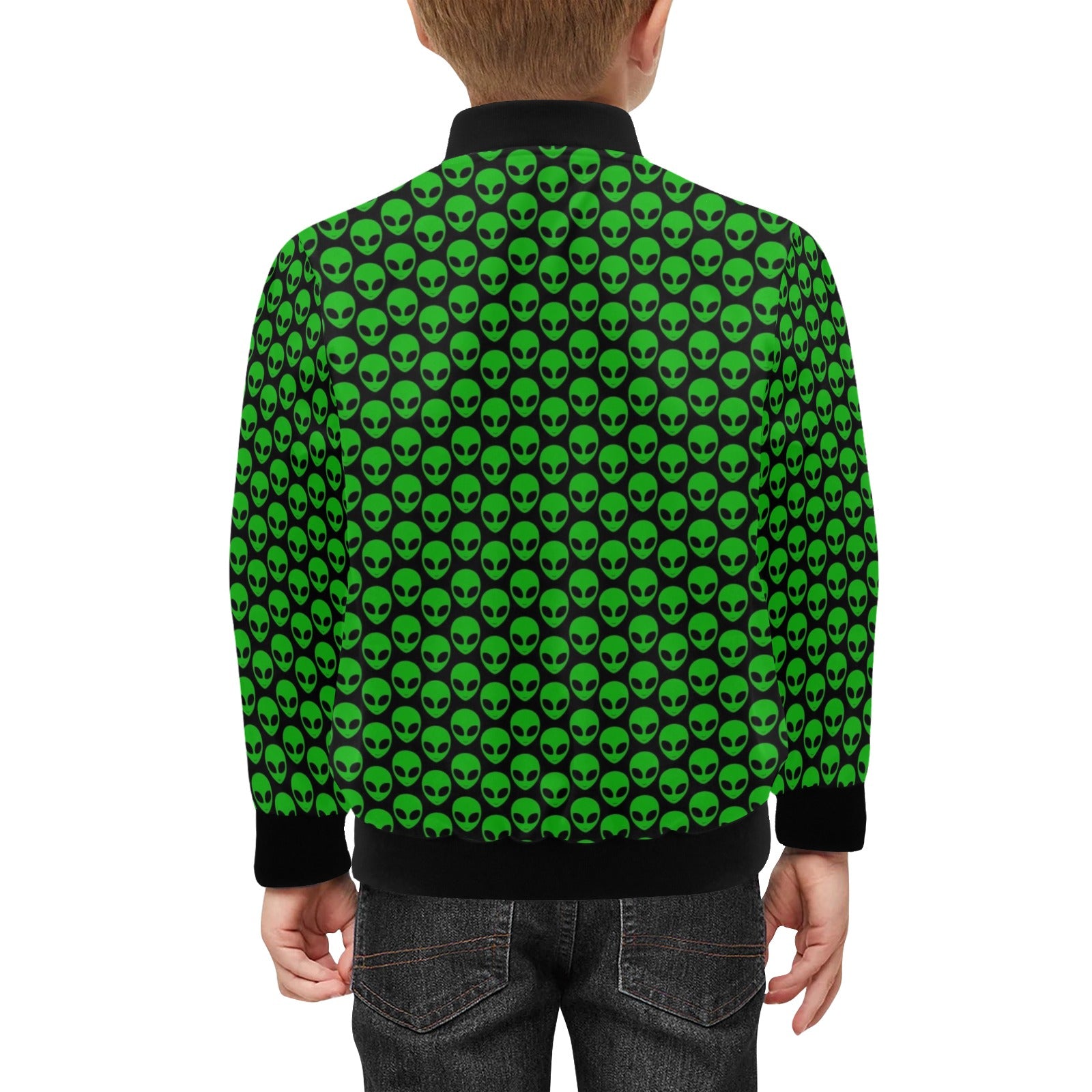 Aliens Kids Bomber Jacket Kids Bomber Jacket Printed Offshore Sci Fi