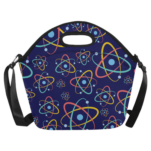 Atoms - Neoprene Lunch Bag Neoprene Lunch Bag Printed Offshore
