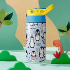 Penguin Love - Little Kids Water Bottle Little Kids Water Bottle animal Love Printed Offshore