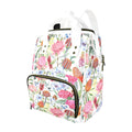 Australian Flowers - Multi-Function Backpack, Nappy / Diaper Bag