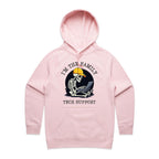 I'm The Family Tech Support - Womens Hoodie Pink Womens Hoodie Printed In Australia Tech