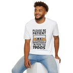 Cassette Tape, Please Be Patient, I'm From The 1900's Unisex Softstyle T-Shirt Unisex Adult T-shirt Australian Printer Music