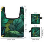 Jungle Leaves - Collapsible Shopping Bag