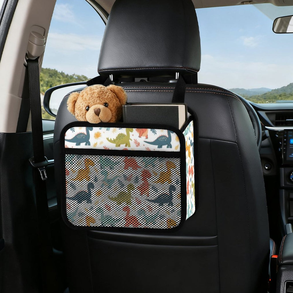 Cute Dinosaurs Car Seat Back Organiser Car Seat Back Organiser animal Printed Offshore