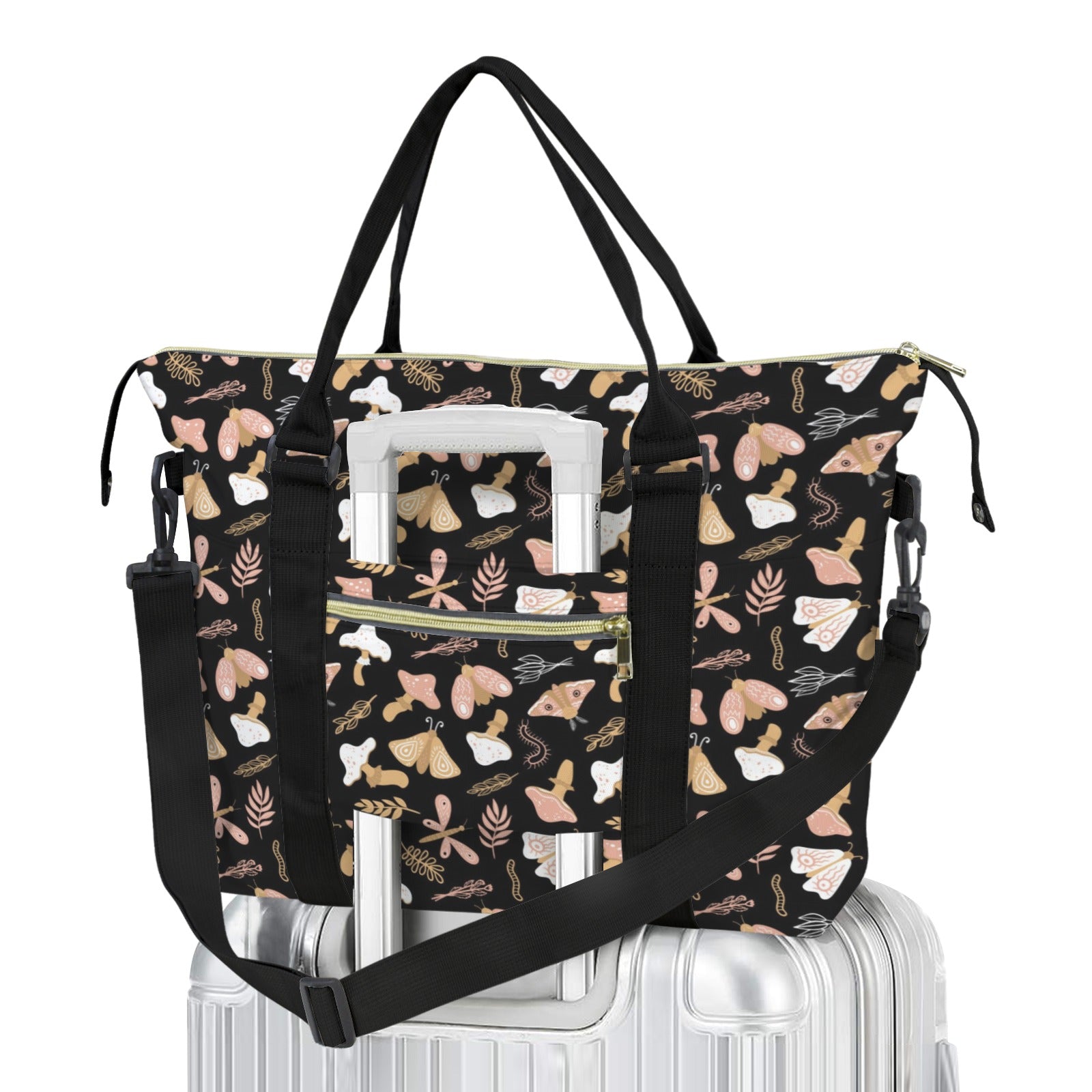 Magic Moth Duffle Bag-Simple (Model 1715) One Size Duffle Bag-Simple (1715)