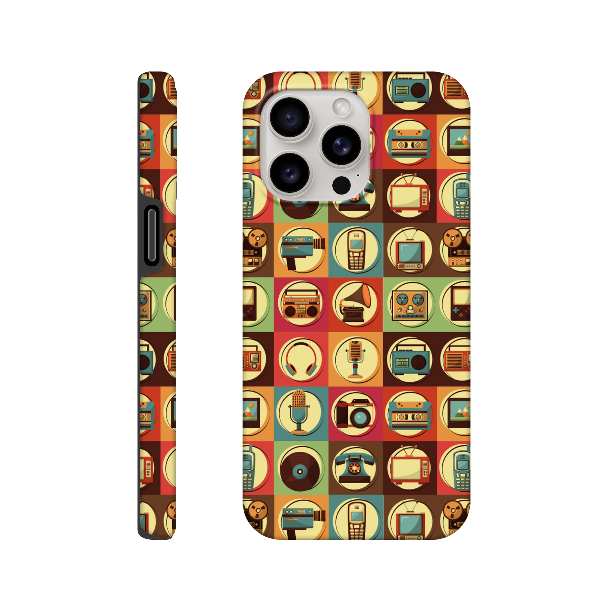 Retro Life - Apple iPhone Tough case iPhone 15 Pro Max iPhone Tough Case Globally Fulfilled Retro