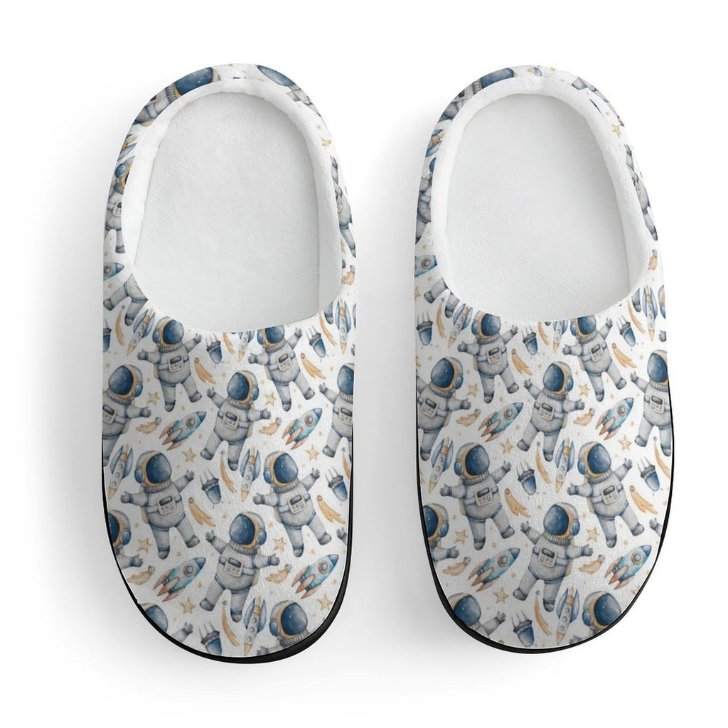 Astronauts Kids Cotton Slippers Kids Cotton Slippers Printed Offshore Space