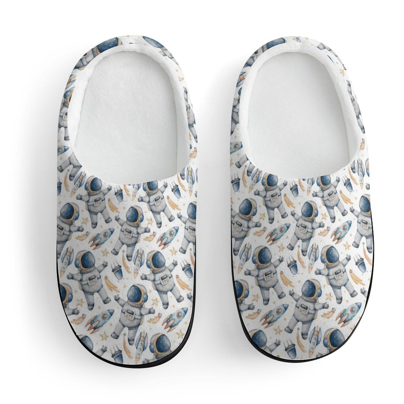Astronauts Kids Cotton Slippers