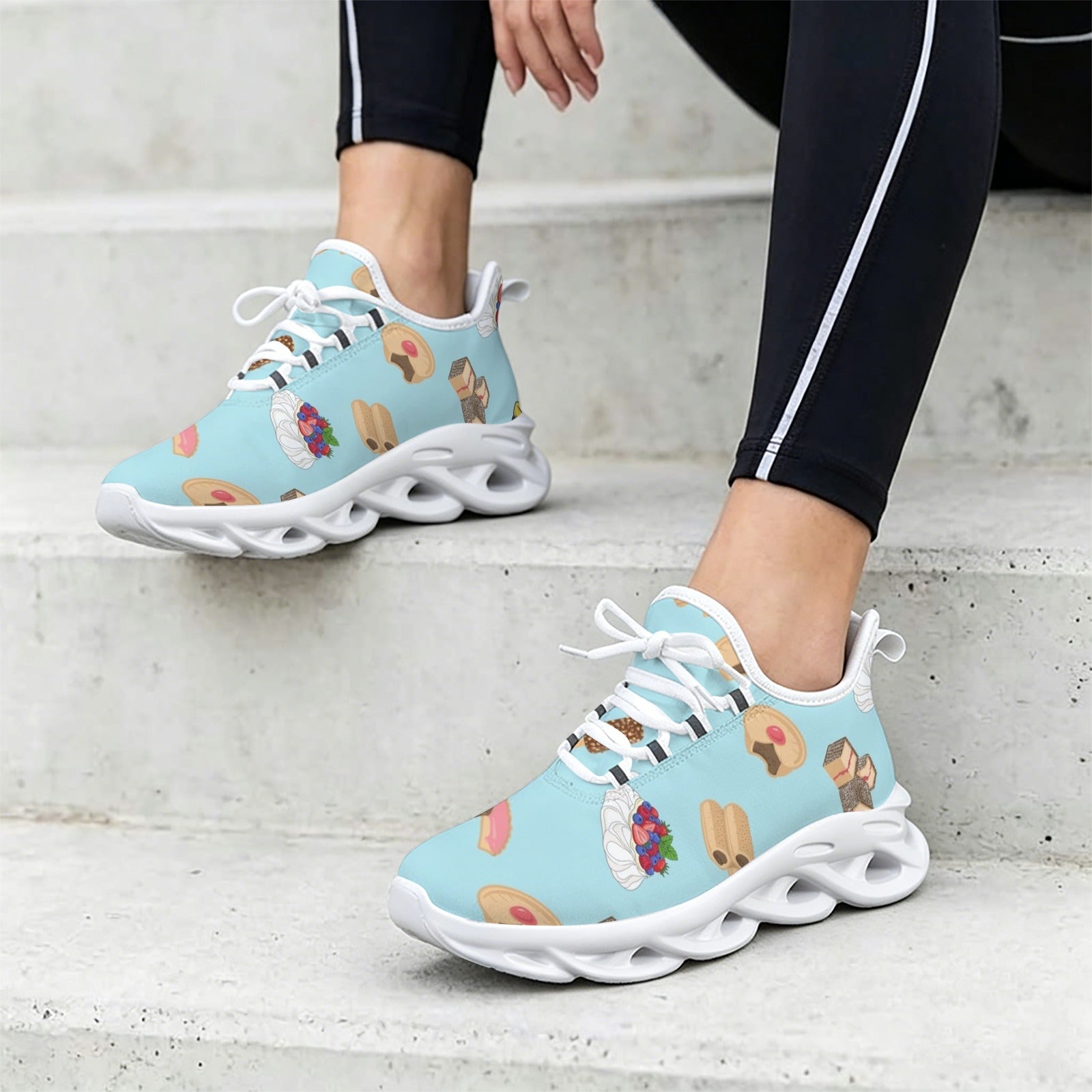 Classic Aussie Food Icons Women's Twisted Sole Sneakers